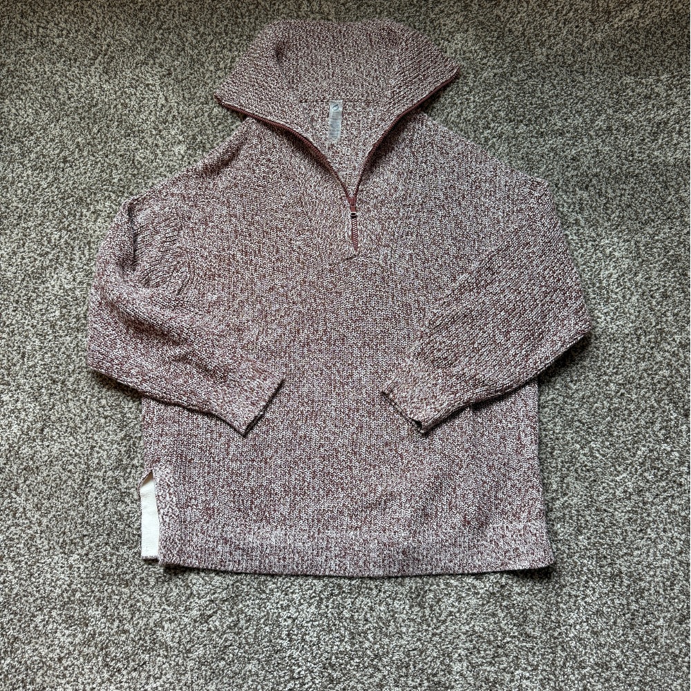 Loft Lou and Grey Quarter Zip sweater